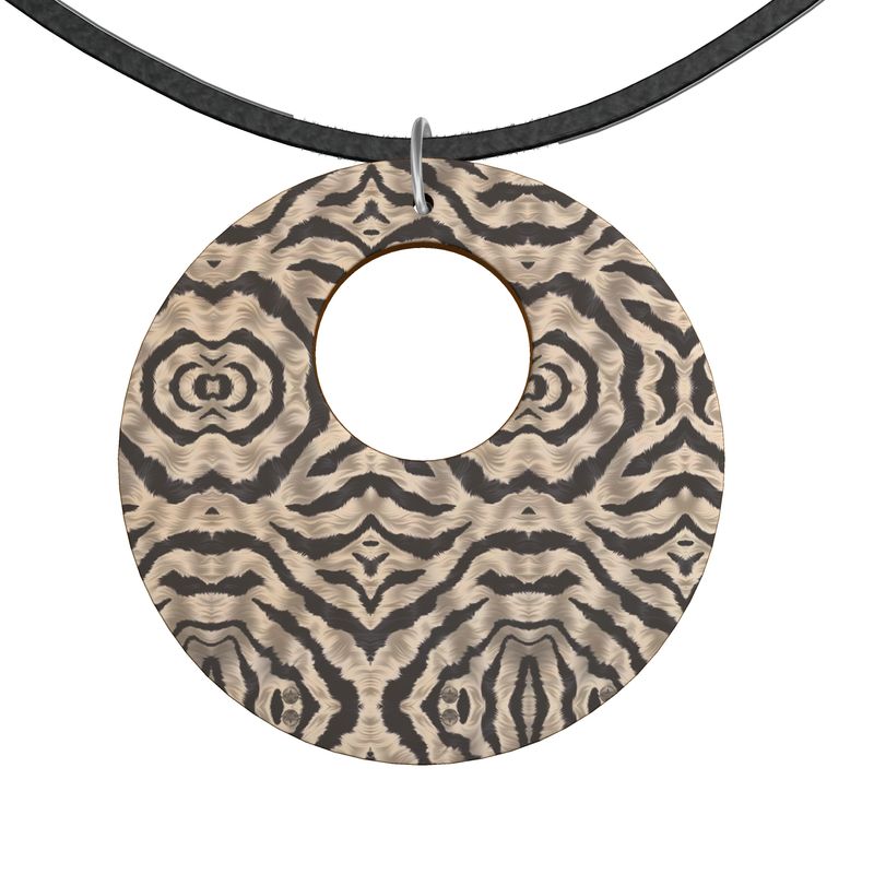 Wooden Pendant Organic Shapes