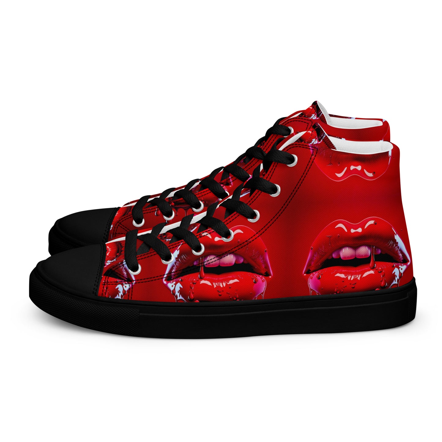 Men’s high top canvas shoes