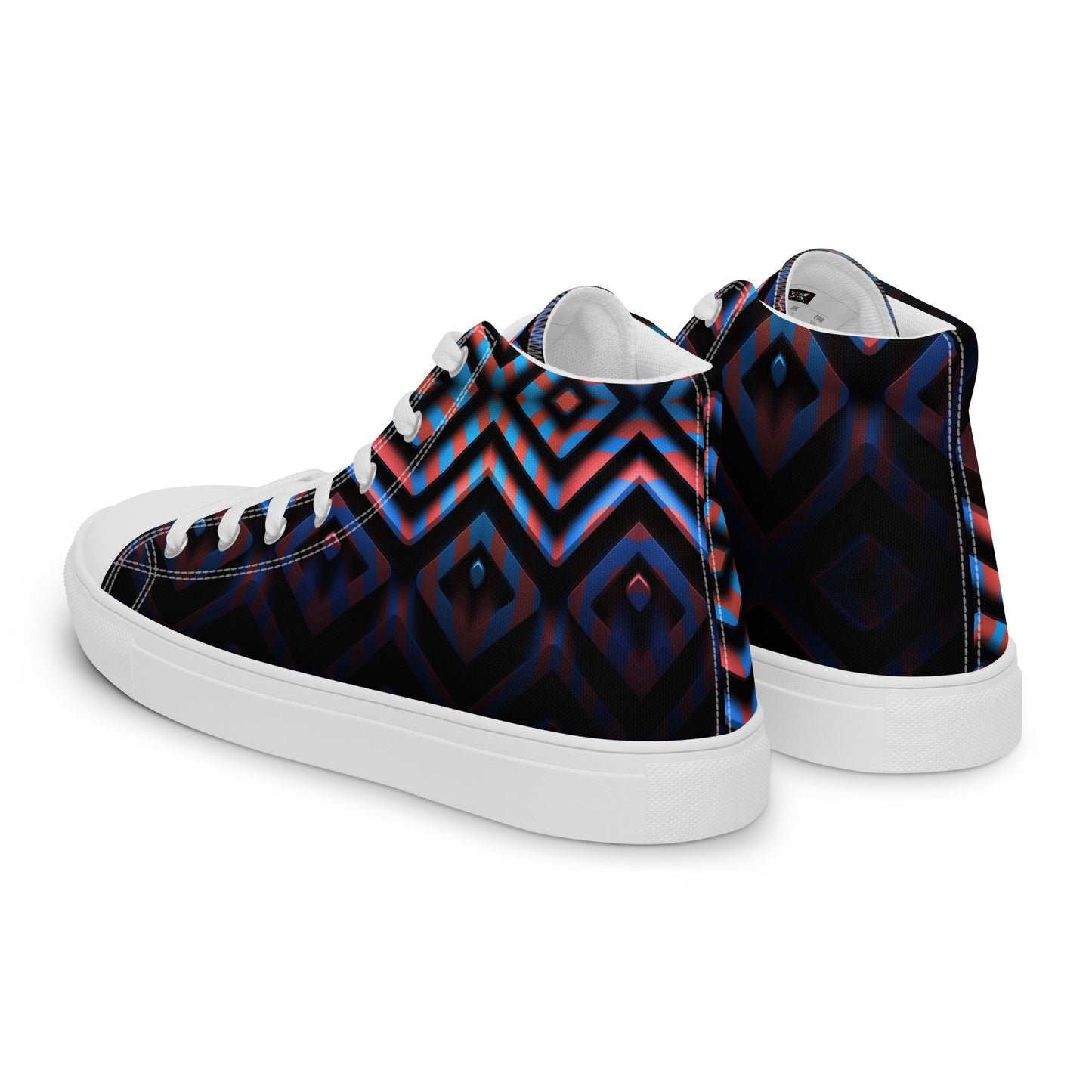 Men’s high top canvas shoes