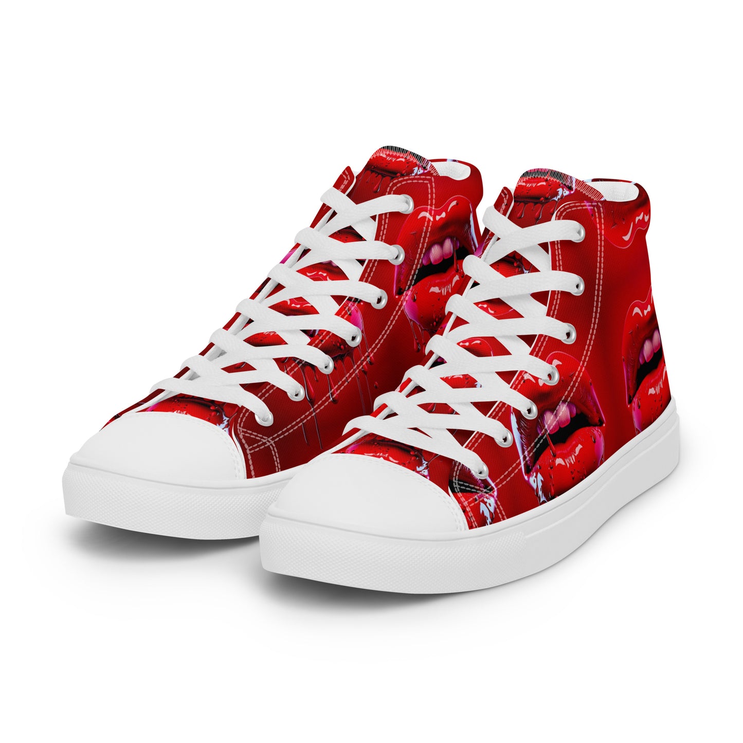 Men’s high top canvas shoes