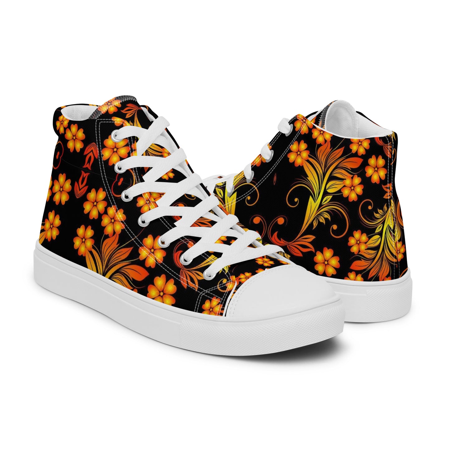 Men’s high top canvas shoes