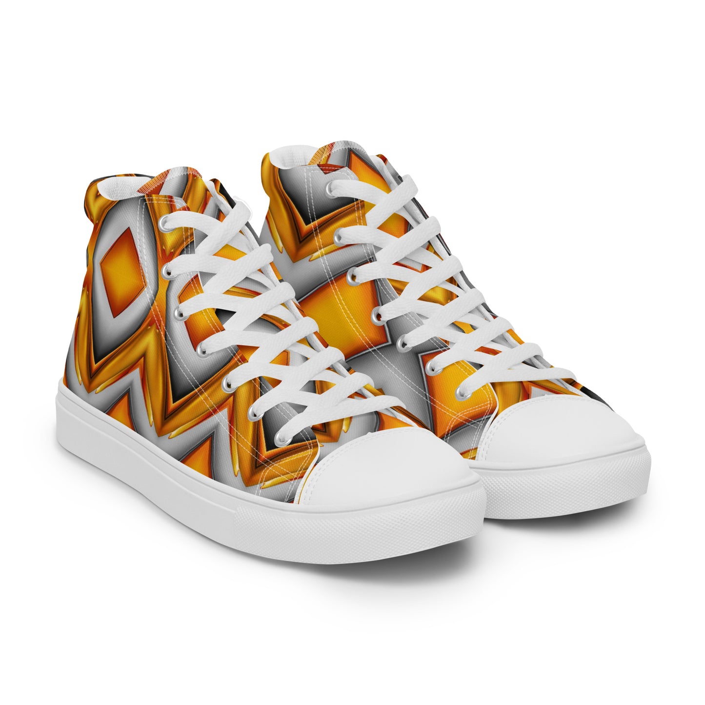 Men’s high top canvas shoes